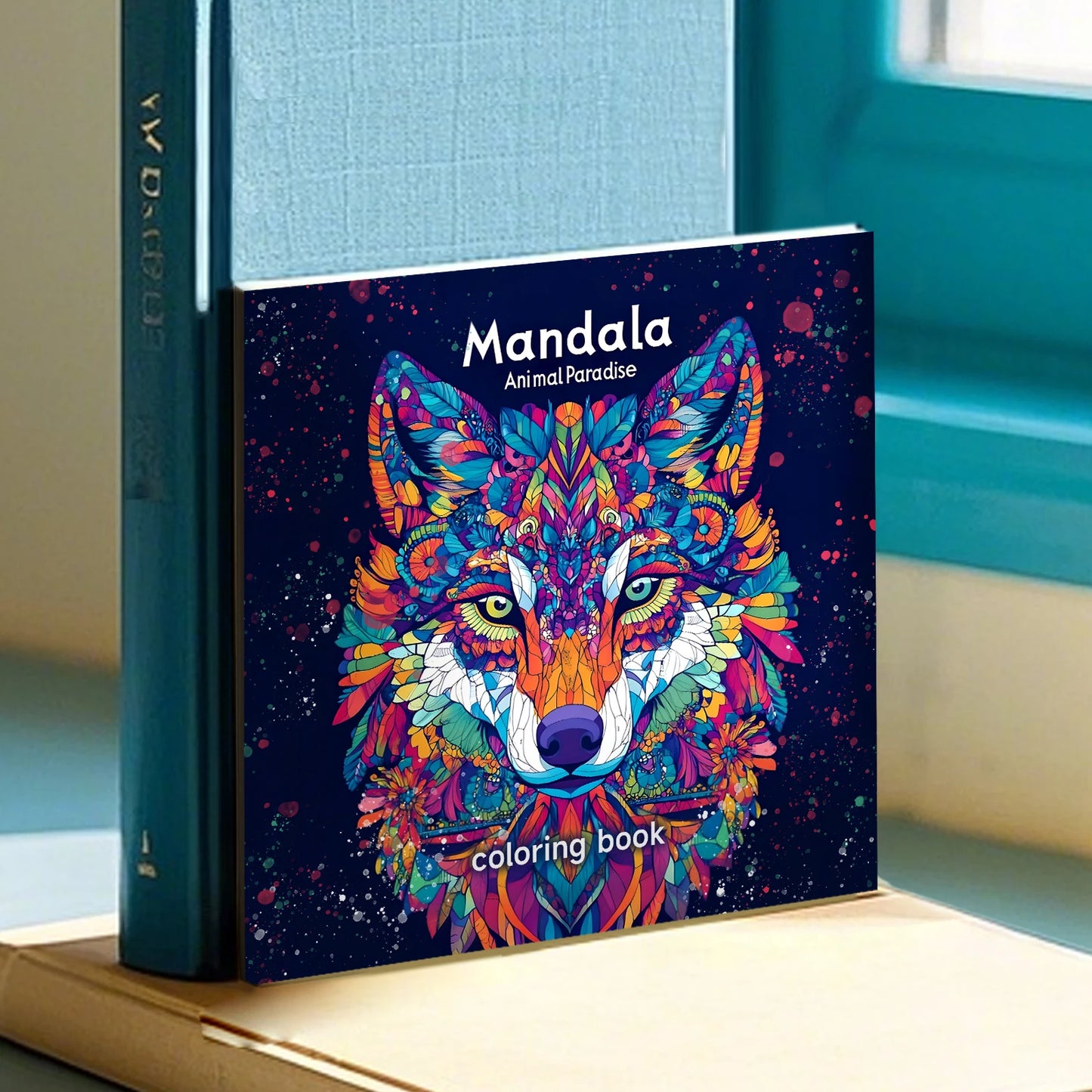 Mandala Animal Paradise – Färgläggningsbok för Vuxna och Tonåringar – Stresslindring och Kreativ Avkoppling