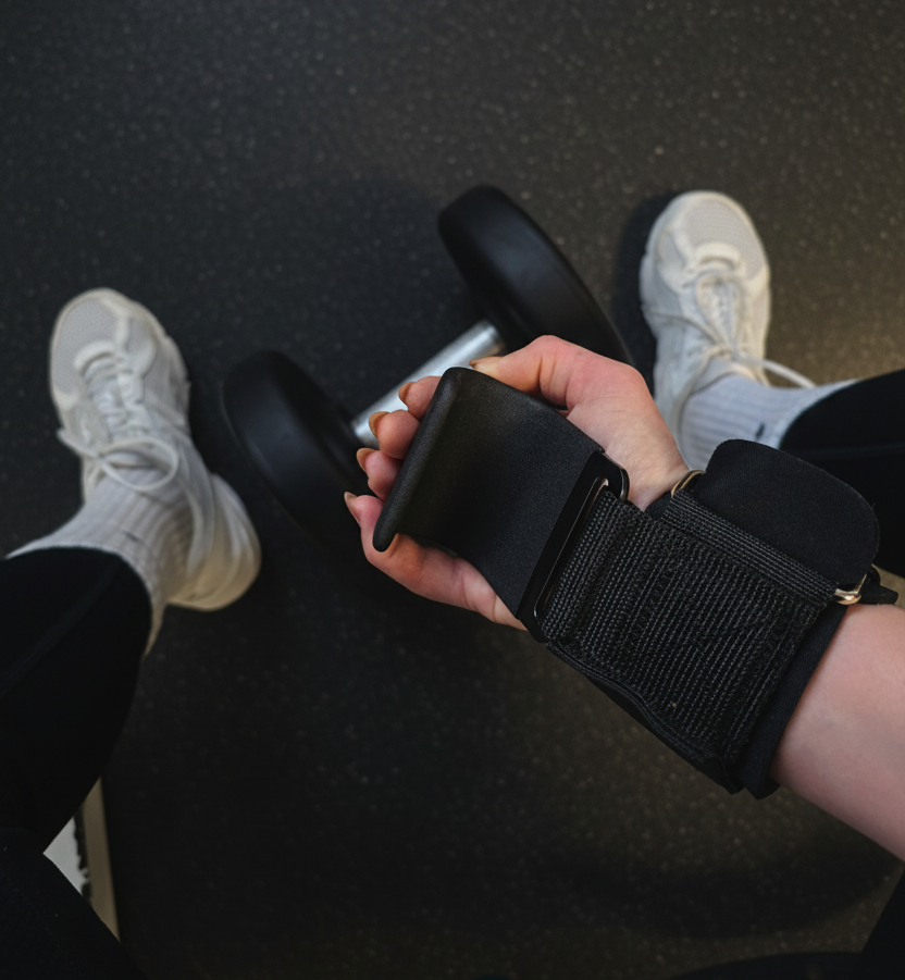 Wrist strap dark background